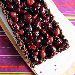 Cherry Ripe tart